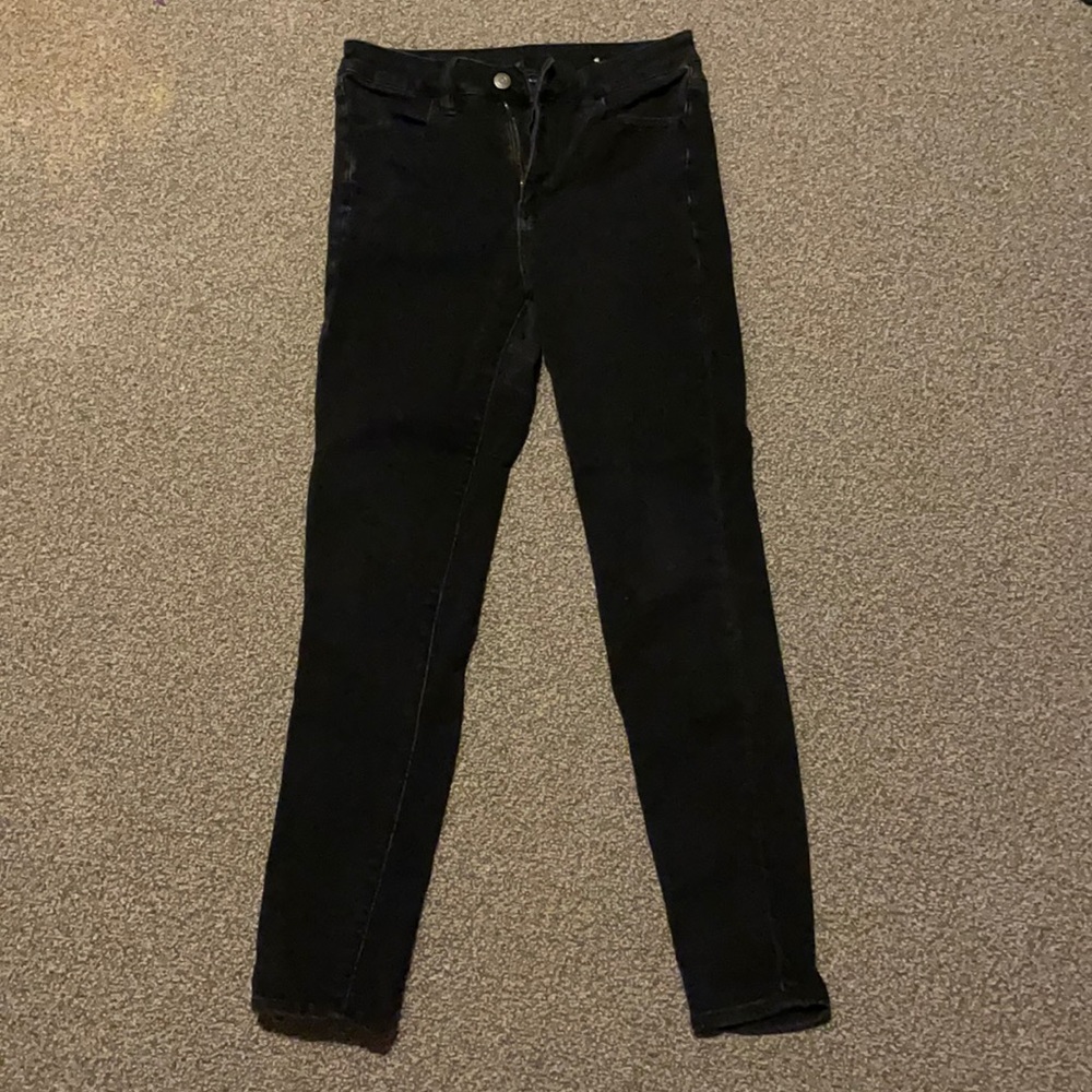 American Eagle Black Skinny Jeans